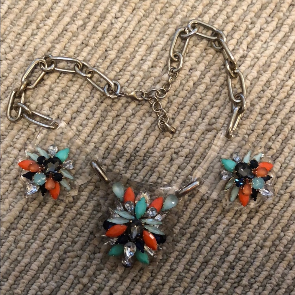 Lucite Statement necklace